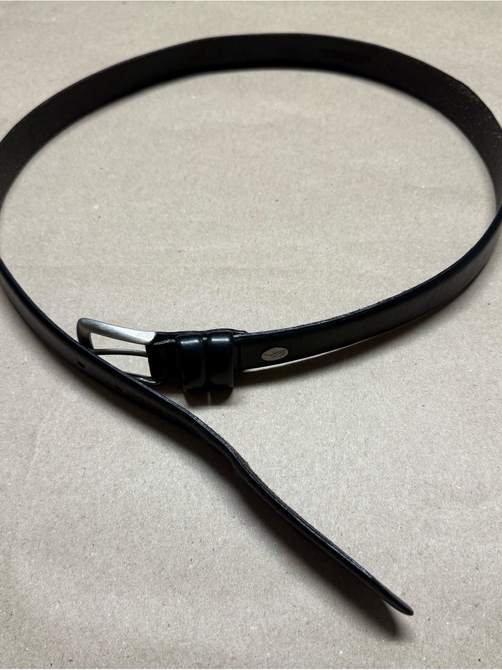 Nautica Black Belt Men’s size 40 Black Fashion Dress Rare!